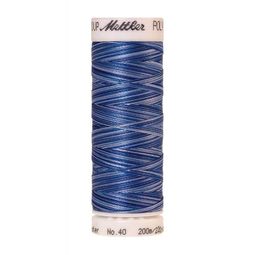 9929 - Nautical Blues  Poly Sheen Multi Thread